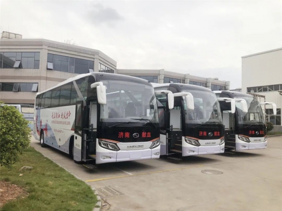 Автобусы для сбора крови King Long играют жизненно важную роль в системе здравоохранения Китая
