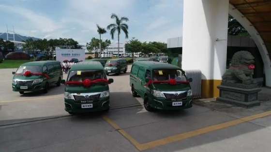 Электрические фургоны почтовой службы King Long KingWin доставлены для работы по Китаю
