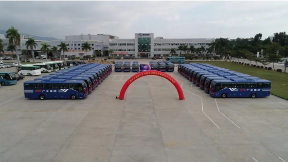 30 единиц XMQ6112 доставлены транспортному агентству Гуанчжоу.
