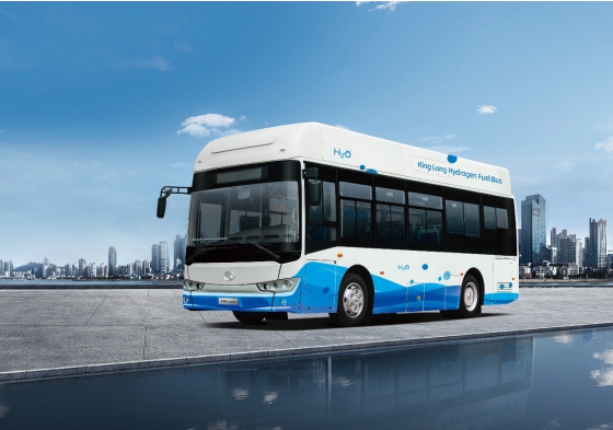 зеленый водород, зеленое путешествие -- автобус на водородном топливе xmq6850g
