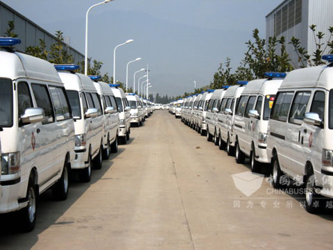 Автобус Kinglong получил крупный заказ на 291 легкий автобус из Сычуани и Ганьсу