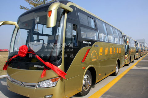 Автобусы Kinglong отправляются в провинцию Гуйчжоу