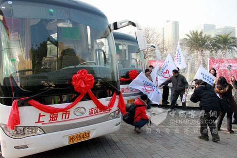 Автобусы для донорства крови Kinglong будут обслуживать Всемирную выставку