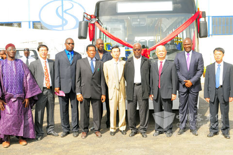 Kinglong: запуск первого автобуса для Сенегала