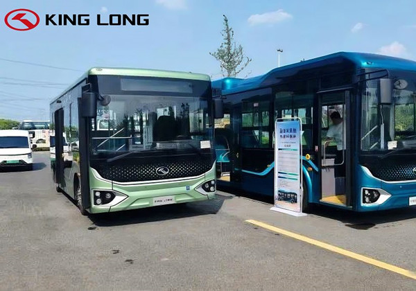 Выставка автобусных туров King Long M-series открылась в Восточном Китае